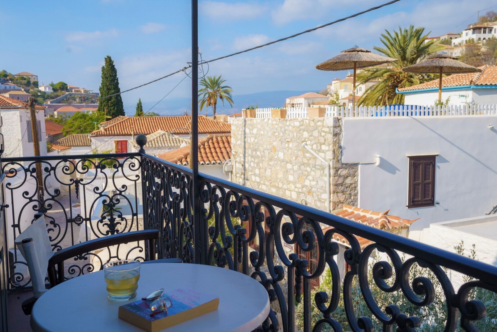 Phaedra Hotel - Hydra - מרפסת