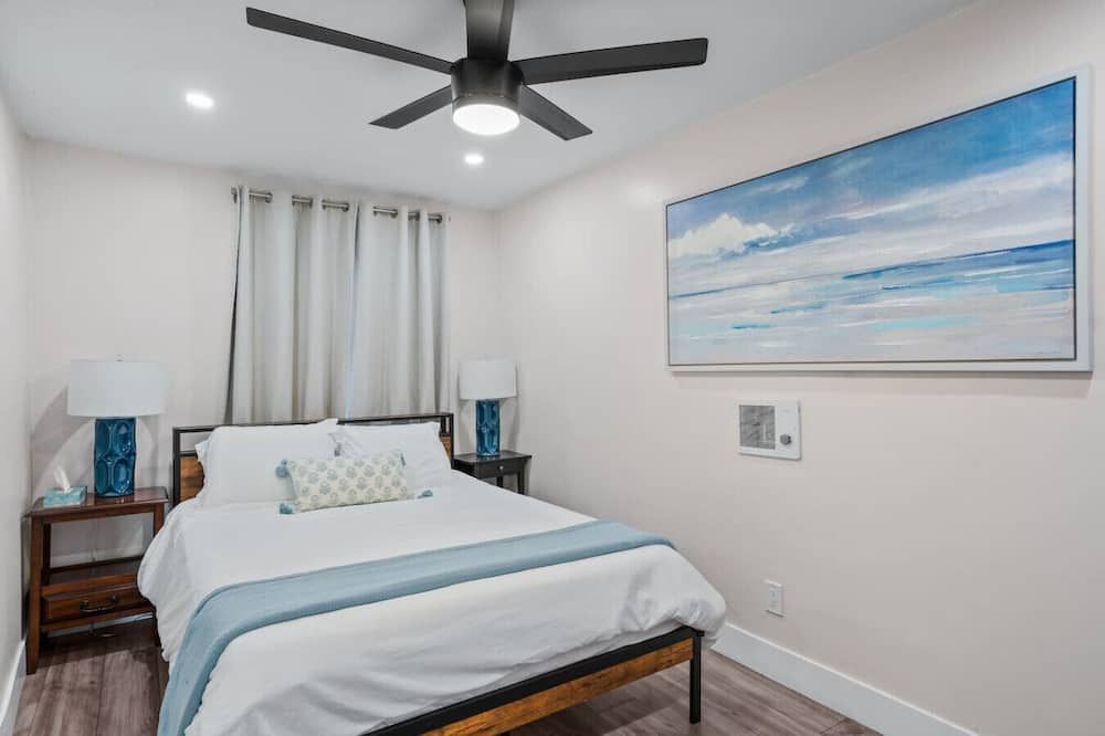 1br+1ba | Cozy, Central | Laundry+free Parking - سان دييغو - غرفة نوم