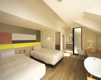 كاوجوشيكو بارك هوتل - فوجيكاواجوتشيكو - غرفة نوم