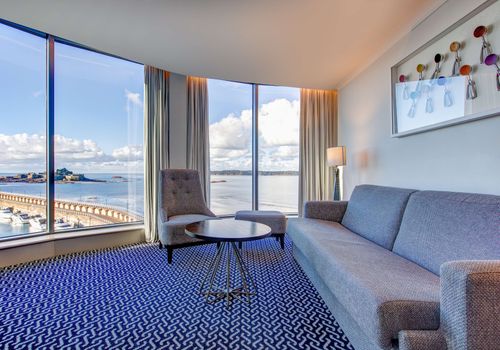 Radisson Blu Waterfront Hotel, Jersey from Saint Helier