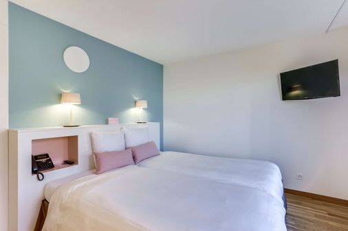 Hôtel Des Patients - Lausanne - Soverom