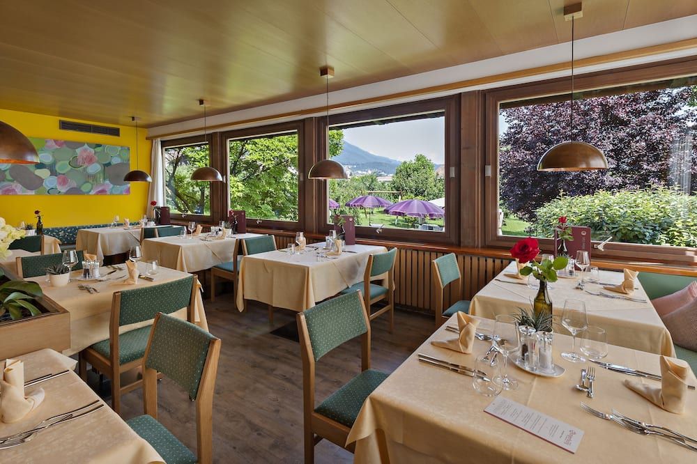 Angerburg Blumenhotel - Eppan an der Weinstrasse - מסעדה