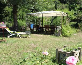 Au Coeur de Rennes - Gîte - Rennes-les-Bains - Patio
