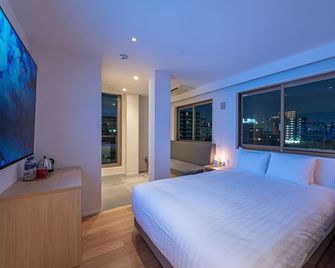 9 Hotel Tenjin - Fukuoka - Slaapkamer