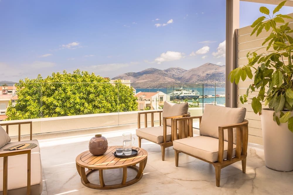 Piazza Suites - Lixouri - Balkón