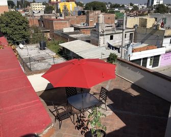 Beautiful Apartment With Terrace In The Center Of Lobo - Cholula - Balcony