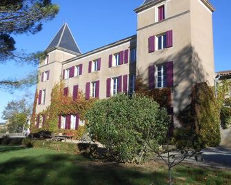 A stunning 1800 Castle near Carcassonne, Mirepoix. Large pool with diving board. - Pech-Luna - Edificio