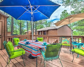 Rustic Ruidoso Retreat Near Shops & Mountains! - Ruidoso - Balcony