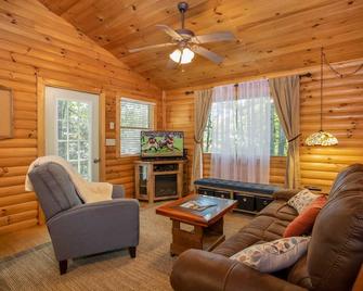 The Escape Cabin - Boone - Living room