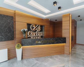 City Port Hotel Trabzon - Trapisonda - Recepción