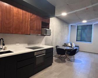 Modern apartment near Fundidora and downtown Monterrey. - Monterrey - Kitchen