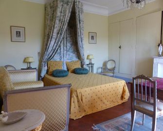 샤토 뒤 그랜드 자르댕 - 발렌솔 - 침실