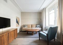 Ema House Serviced Apartments Superior Unterstrass - Zúrich - Sala de estar