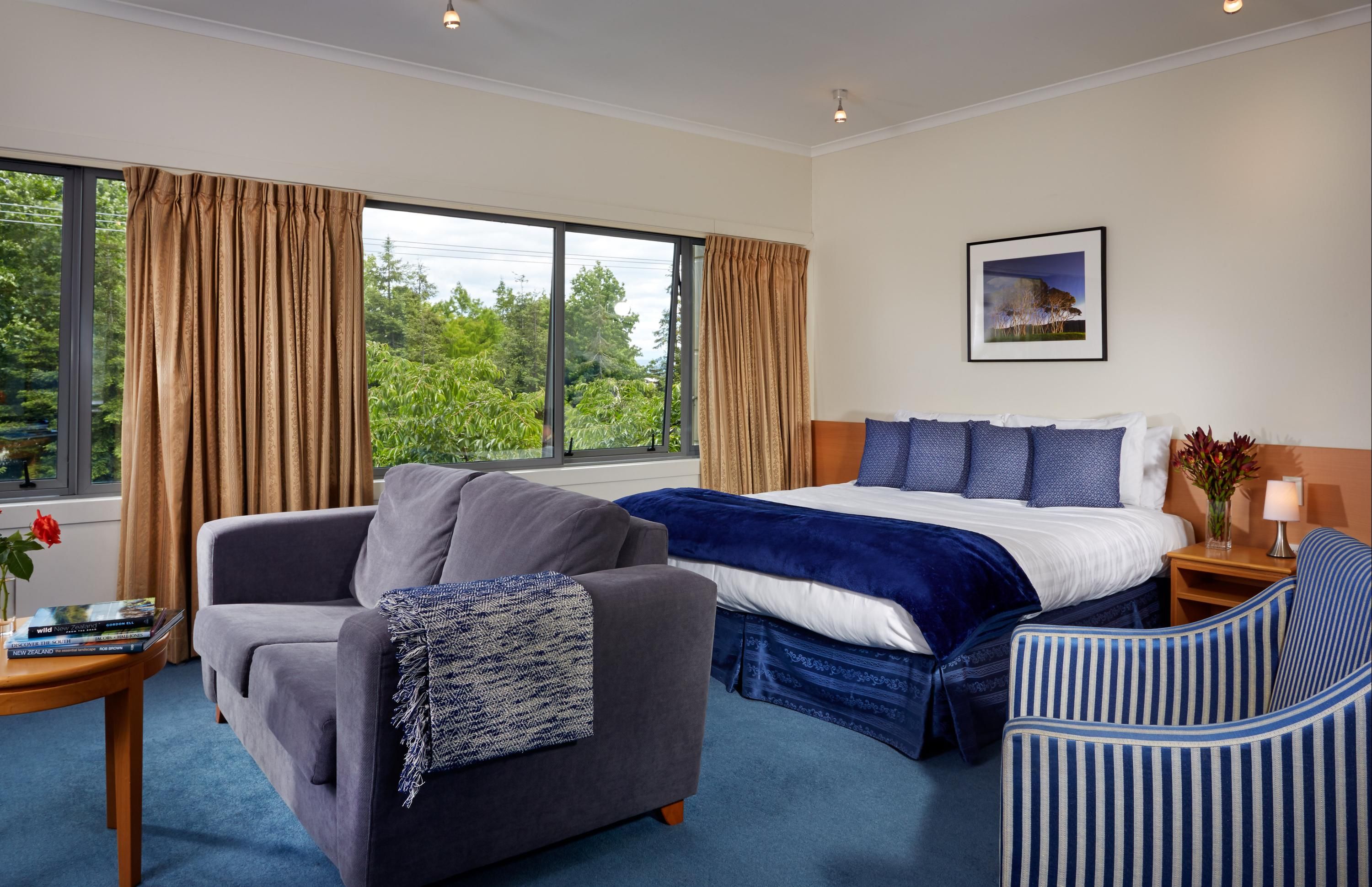 ساكستون لودج - نيلسون - غرفة نوم