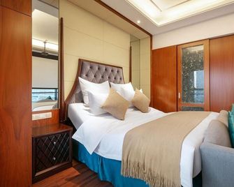 Fogoda cinema apartment (Ningbo Tianyi Square drum shop) - Ningbo - Sypialnia