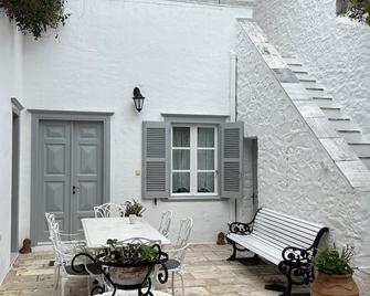Pretty 3 bedroom house in Hydra town close to the port, no steps, pvt courtyard - Hydra - Innenhof