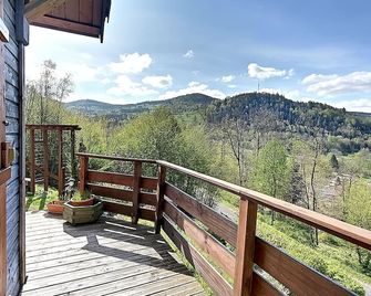 Chalet Charmilles - Chalet vue sur montagne - Le Ménil - Balcon