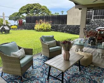 Beautiful Ocean House, Walk To Magic Sand Beach - Kailua-Kona - Patio
