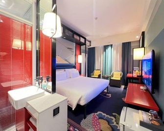 Magpie CC Hotel (Jiaozuo 12th Middle School First People's Hospital Branch) - Jiaozuo - Bedroom