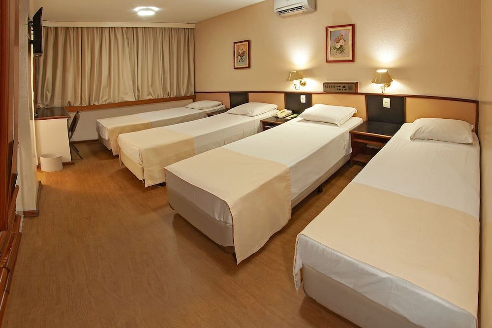 ليرا هوتل - كوريتيبا - غرفة نوم