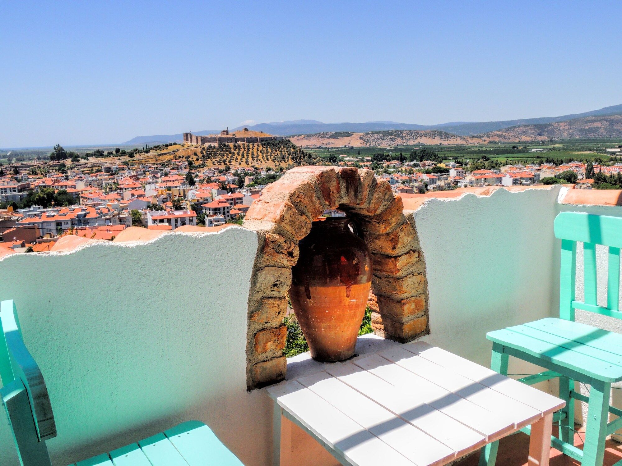 فيلا دريمز - سلجوق - شرفة