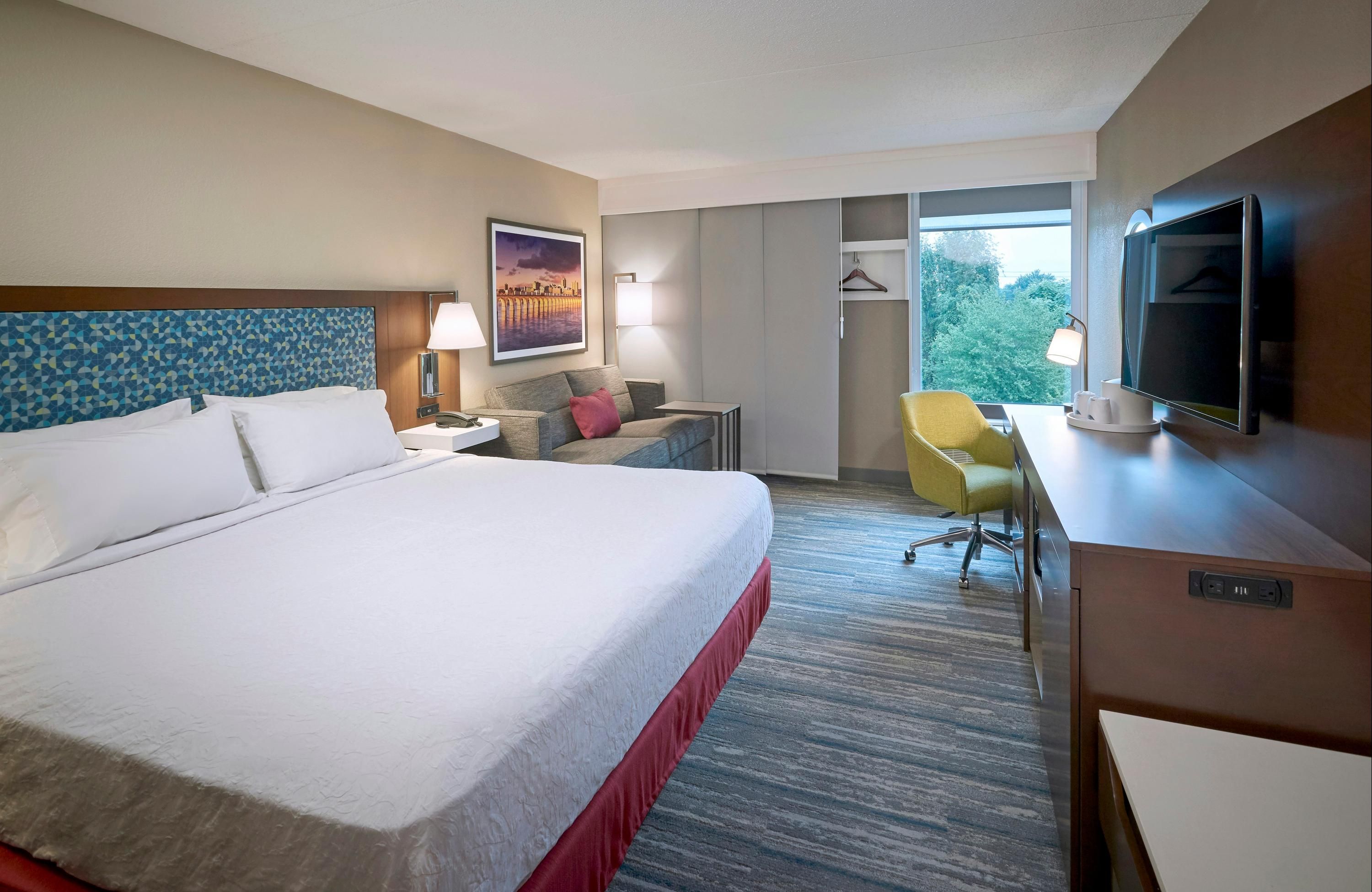 Hampton Inn Harrisburg-West - Mechanicsburg - Camera da letto