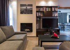 Alexander Apartments Airport - Spata - Living room
