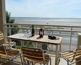 T3 Apartment With Neat Decoration, With Unobstructed View Of The Bay - Le Crotoy - Balkon