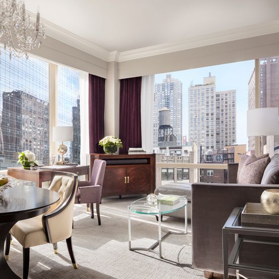 Bedroom view of Trump International Hotel & Tower New York