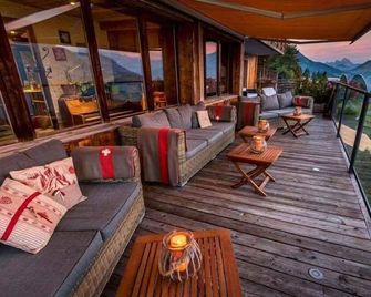 Hôtel Le Grand Chalet - Leysin - Balkón