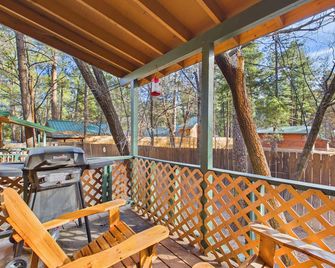 Whispering Pine Cabins - Ruidoso - Balcon