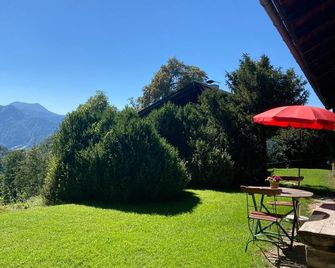 Berghütterl - Ferienhaus Ingerlhof - Tegernsee - Patio