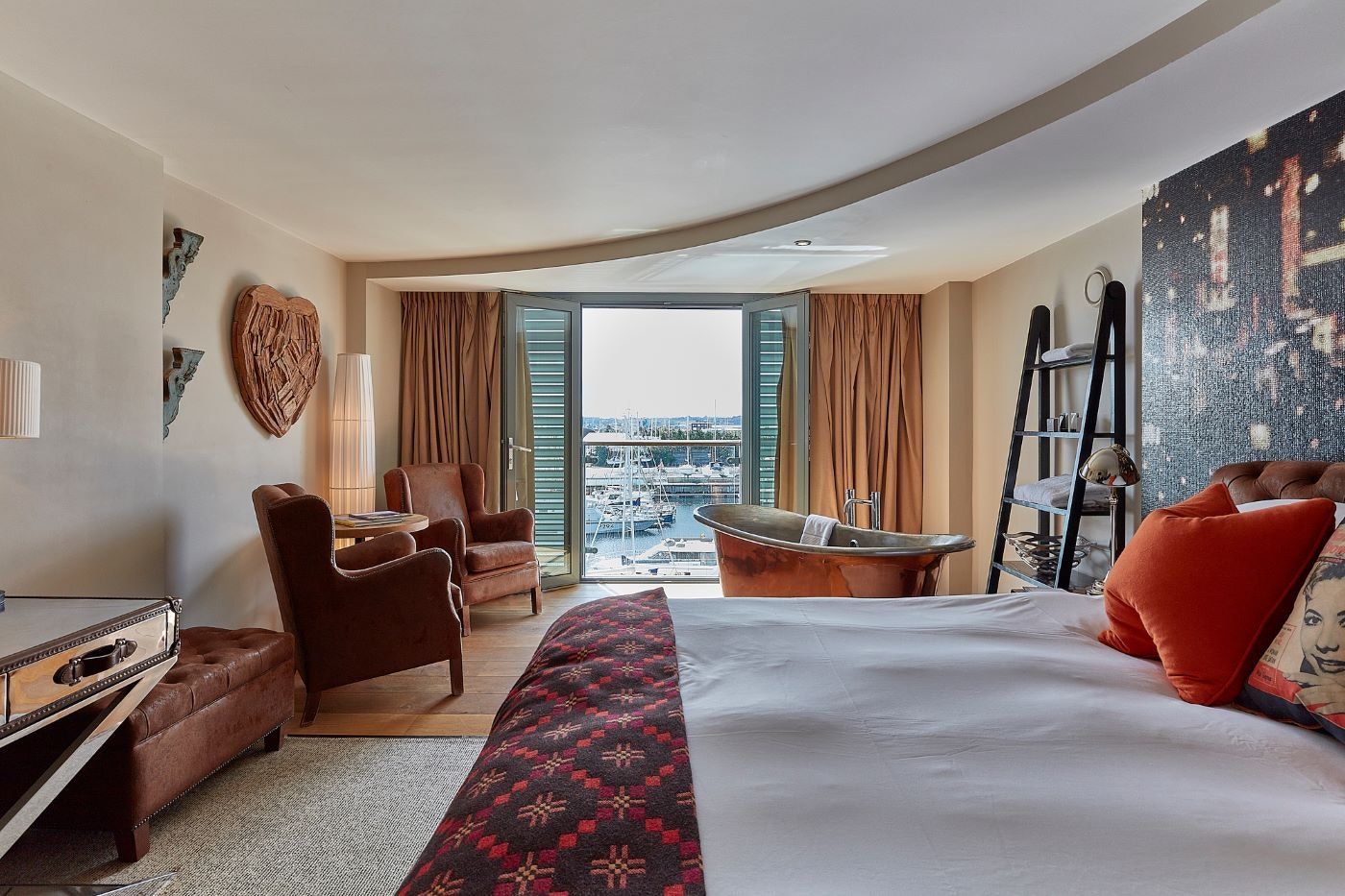 Salthouse Harbour Hotel - איפסוויץ' - חדר שינה