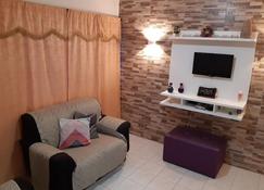 02 bedroom apartment near Amazonas Shopping chapada - Manaus - Living room