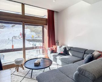 Duplex Spacieux Sur Pistes, Balcon, Ideal 8/10 Pers, Linge Inclus Hiver - Fr-1-267-255 - Villarembert - Wohnzimmer