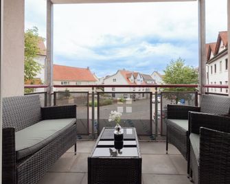 nJoy! Federsee Getaway - Central - Coffee - Balcony - perfect for business and travel - Bad Buchau - Balkon