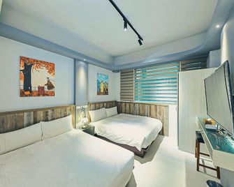 Hualien Champs Hostel - Hualien City - Bedroom