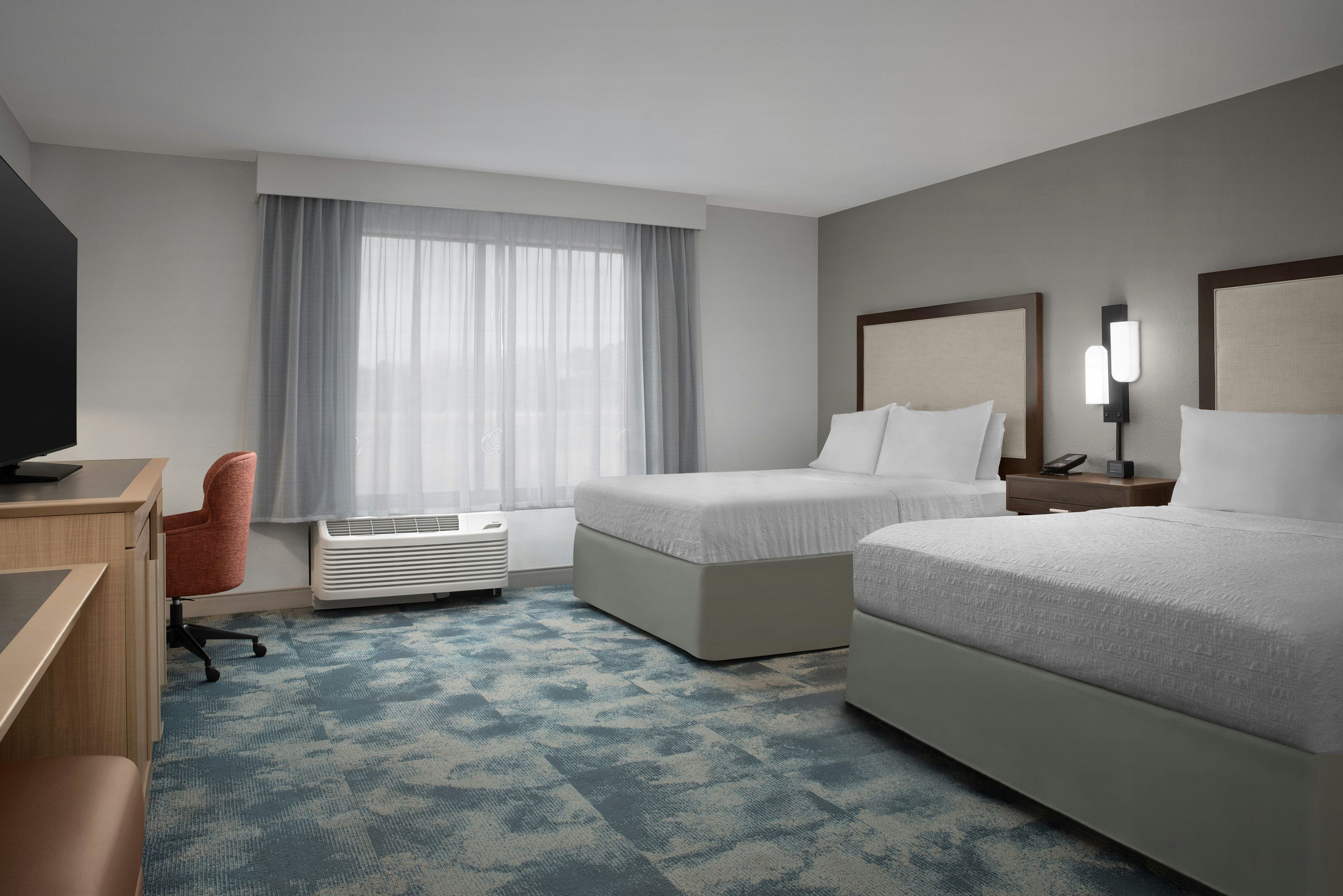 Hampton Inn Yemassee Point South - Yemassee - Schlafzimmer
