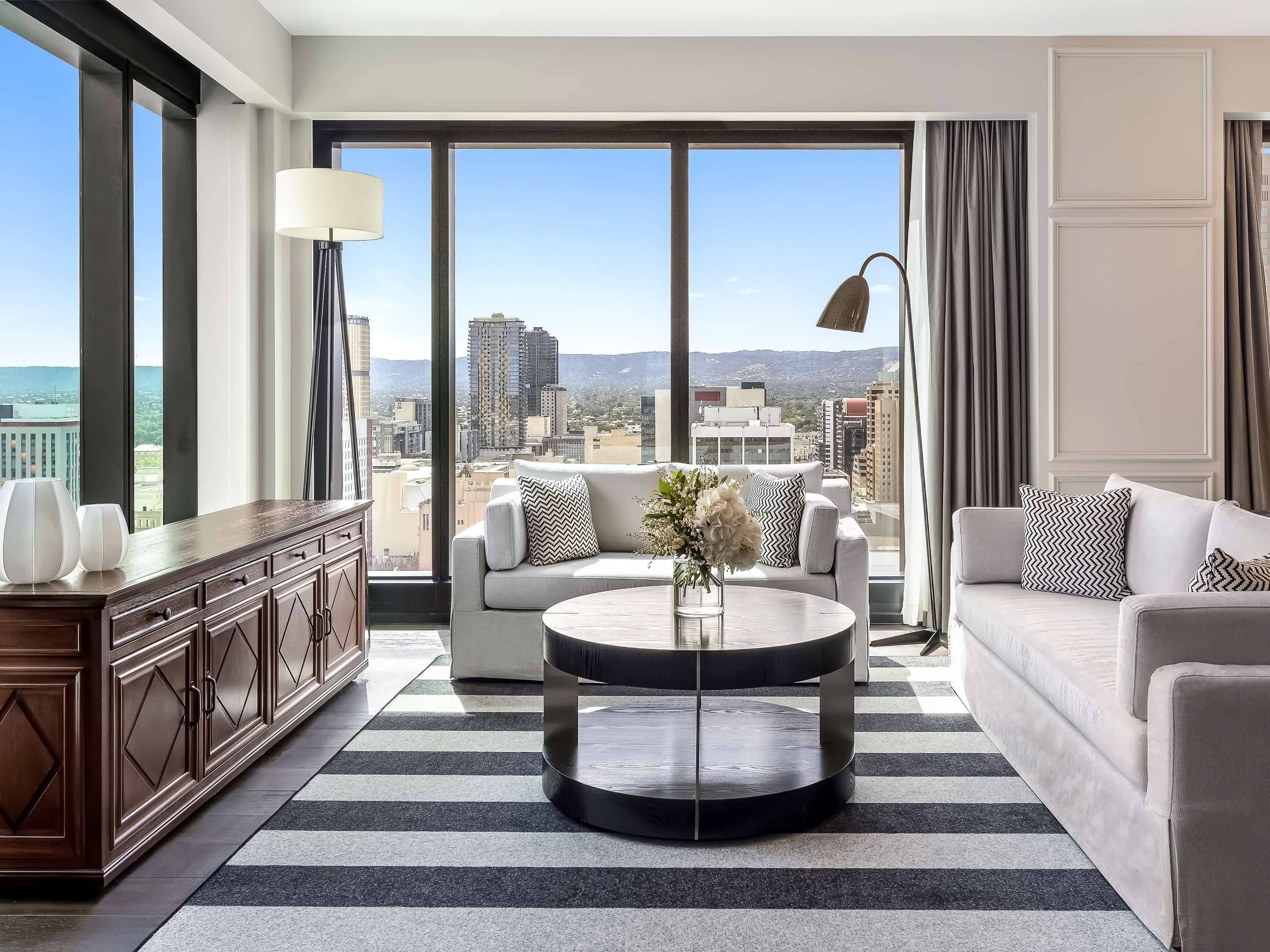 سوفيتيل أديلايد - اديلايد - غرفة معيشة