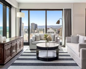 سوفيتيل أديلايد - اديلايد - غرفة معيشة