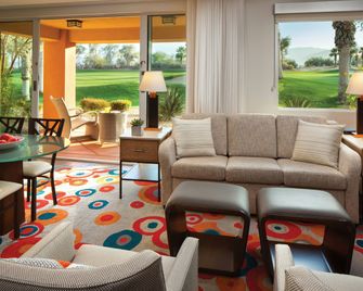 Marriott's Shadow Ridge II- The Enclaves, A Marriott Vacation Club Resort - Palm Desert - Obývací pokoj