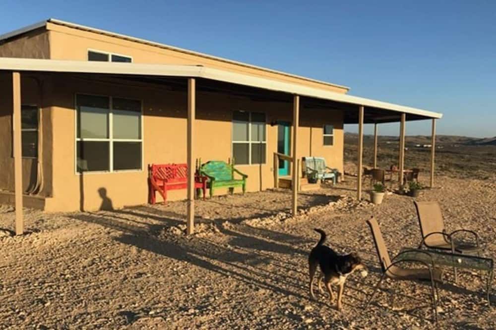 Building view of Terlingua Sky: Ever Changing Views Near Ghost Town
