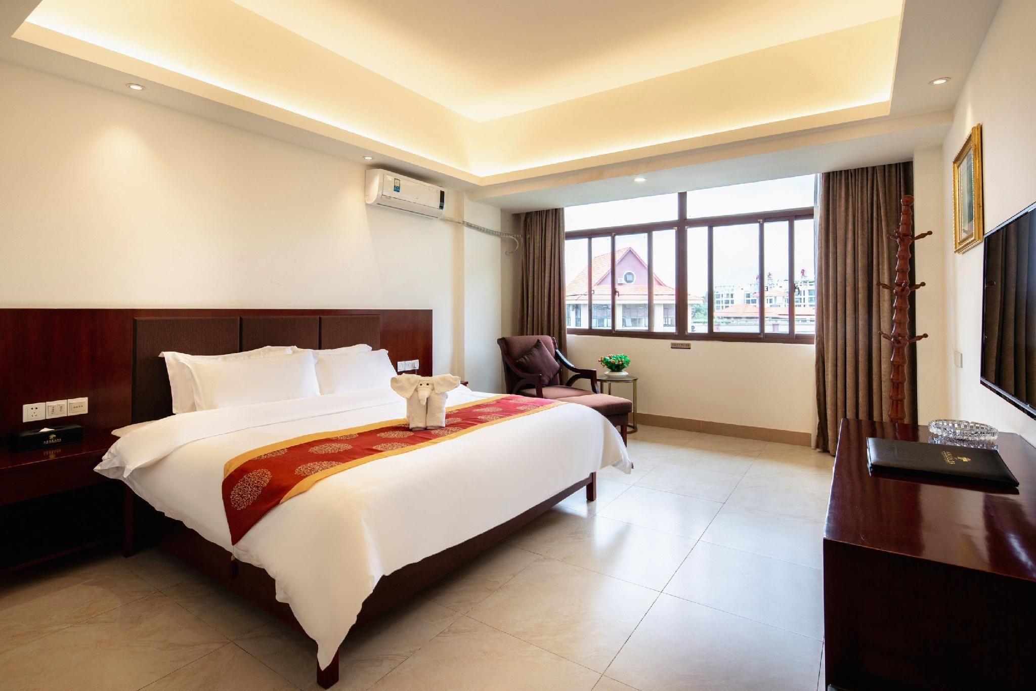 Tongfa Hot Spring Hotel - Wanning - Bedroom
