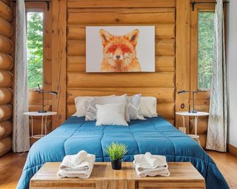 Chalet Mazama - Private Lake - Hot Tub - 16P - Wentworth-Nord - Chambre