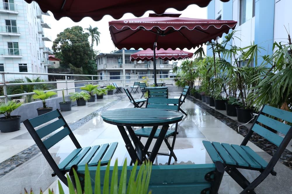 James Cook Hotel - Suva - Innenhof