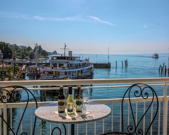 Hotel und Gästehaus Seehof - Meersburg - Balkon