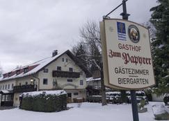 Landgasthof zum Papyrer - Lenggries - Gebouw