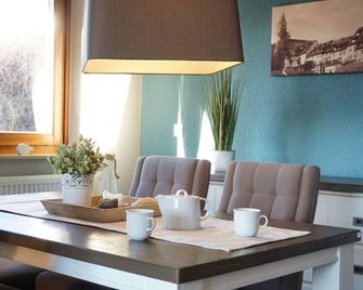 Ferienwohnung Am Roten Turm - Meersburg - Essbereich