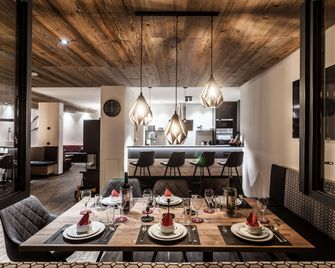 Chalet Montafon in Gaschurn with Sauna - Gaschurn - Eetruimte