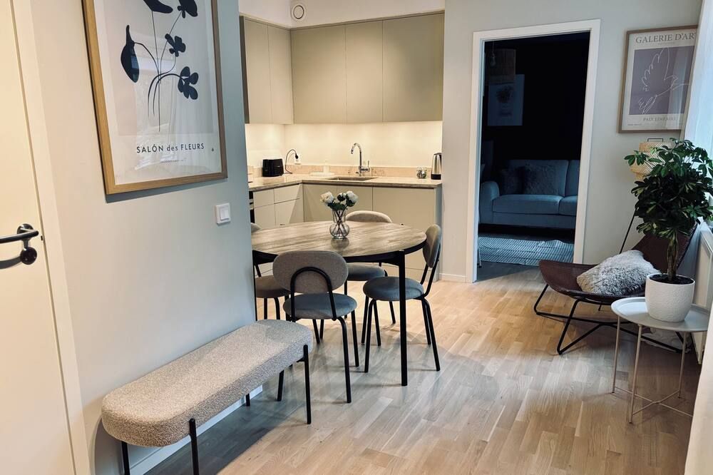 Stylish 1 Bedroom Stockholm Apartment - ستوكهولم - غرفة طعام